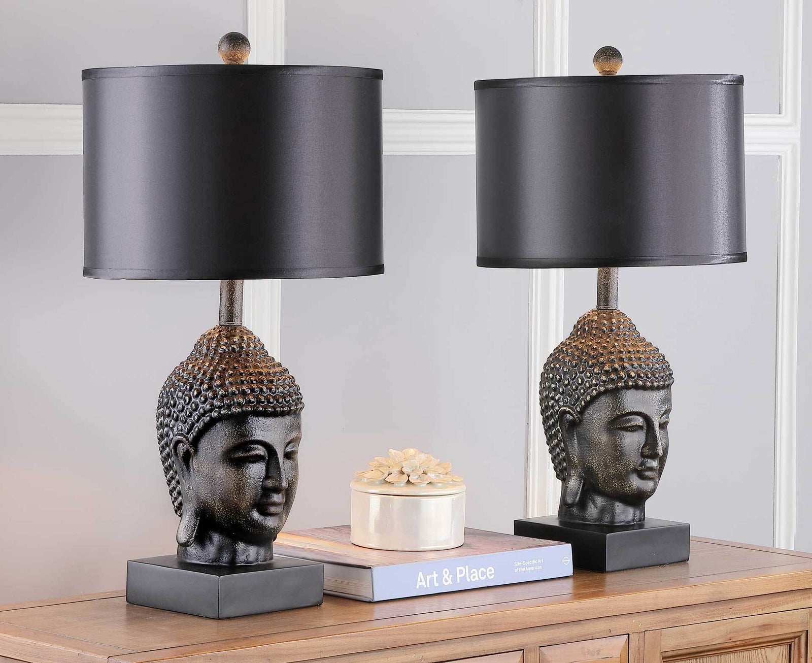 Goldman Buddha Table Lamp (Set of 2)