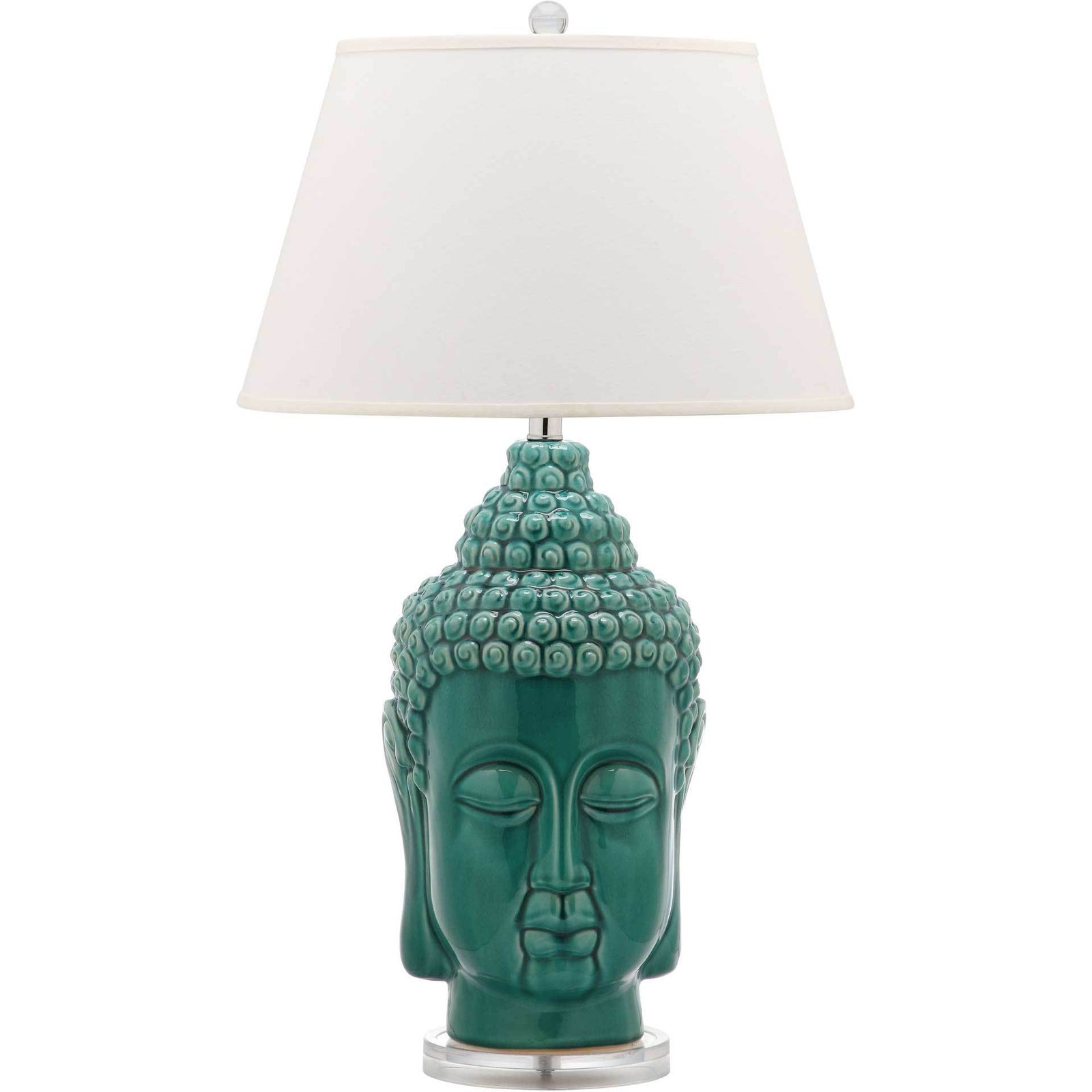 Sean Buddha Table Lamp Blue (Set of 2)