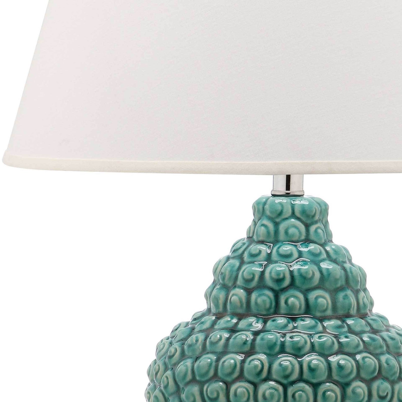 Sean Buddha Table Lamp Blue (Set of 2)