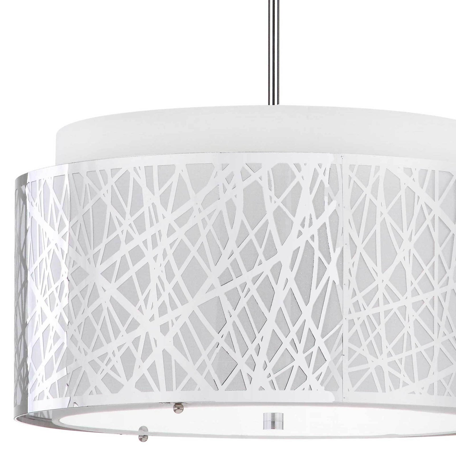 Trevor Chrome Adjustable Pendant