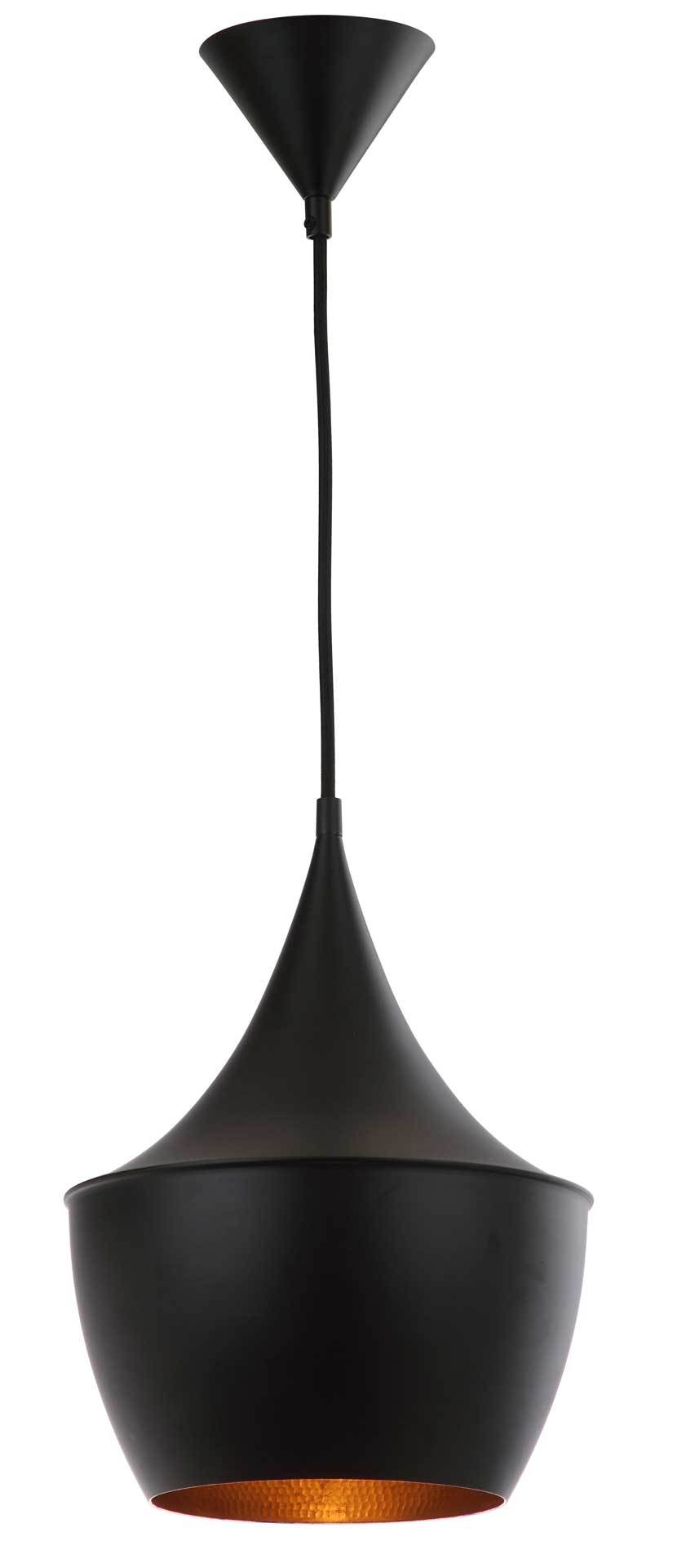 Langston Adjustable Pendant Black