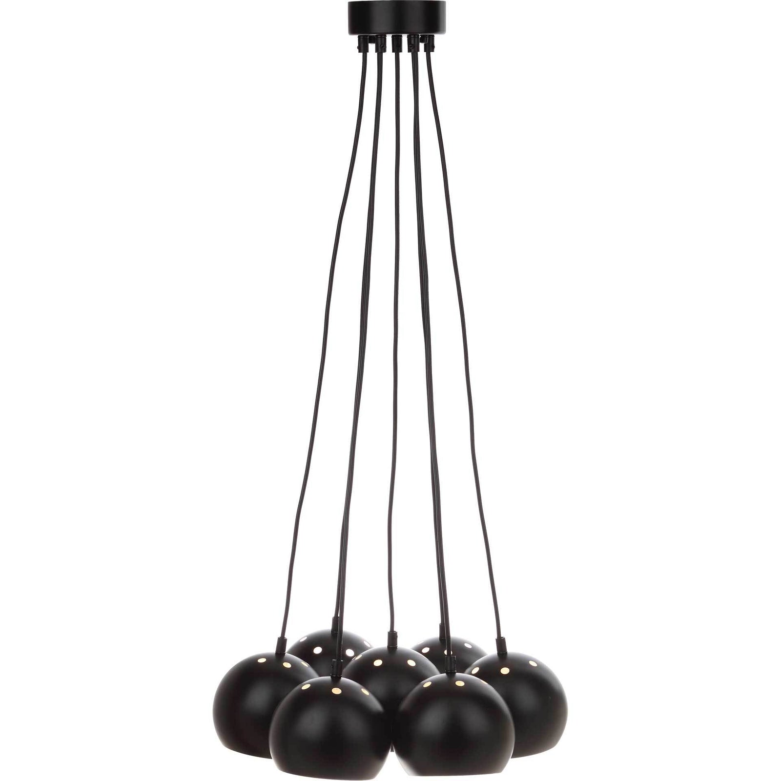Romeo Bearing Adjustable Pendant Lamp Black