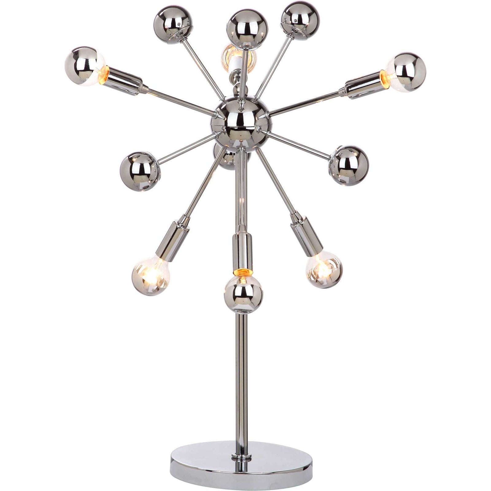 Sophia Sputnik Table Lamp Chrome