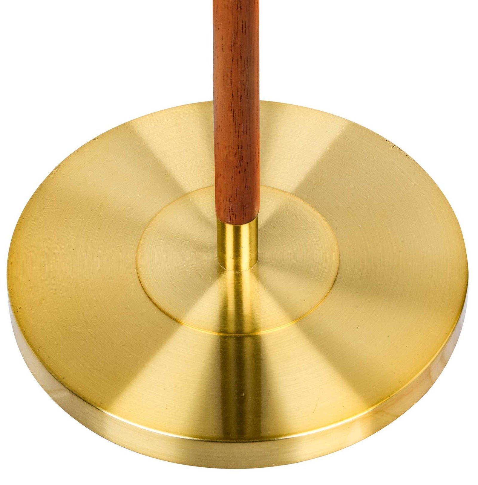 Jairo End Table Floor Lamp Brown