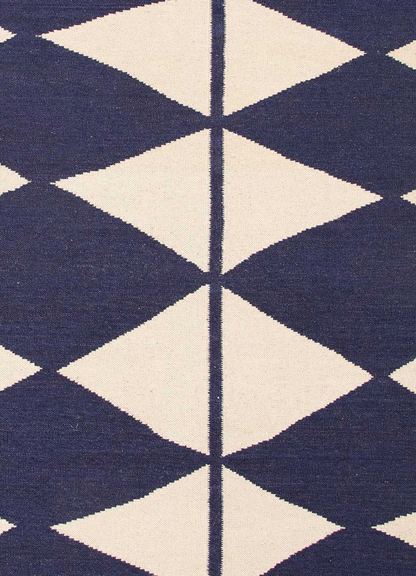 En Casa Harlequin Antique White/Deep Navy Area Rug