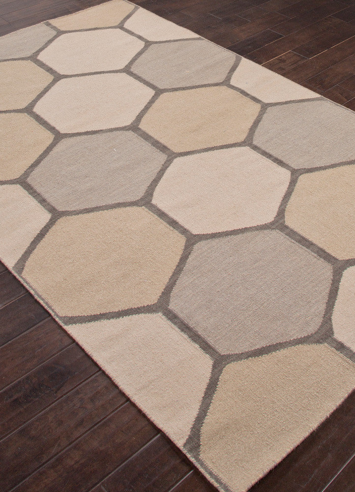 En Casa Beehive Classic Gray/Medium Gray Area Rug