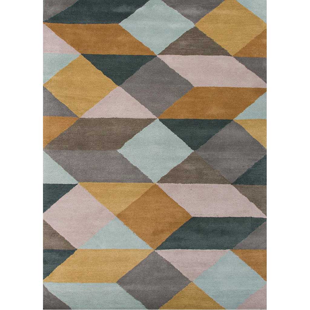 En Casa Ojo Sea Mist Green/Classic Gray Area Rug