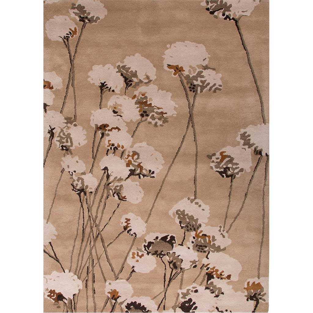 En Casa Cotton Blossom Beige Area Rug