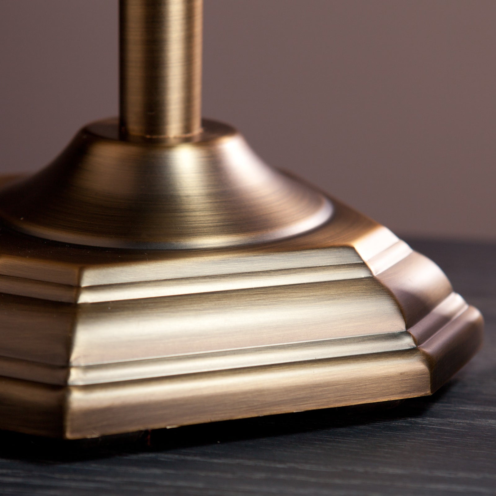 Author Table Lamp Honey Brass