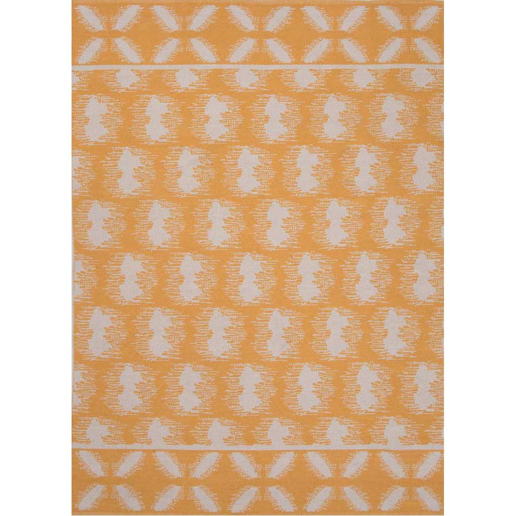 Traditions Clouds Beeswax/Silver Green Area Rug