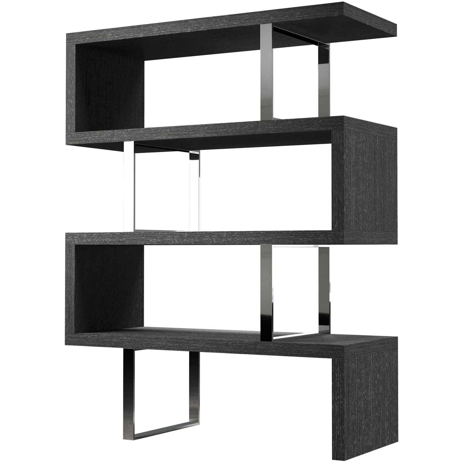 Pearl Bookcase Gray Oak