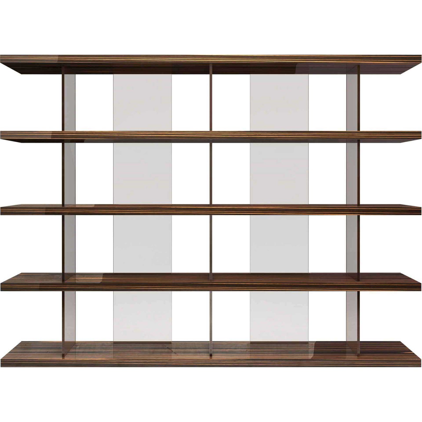 Beekman Bookcase Cathedral Ebony Lacquer