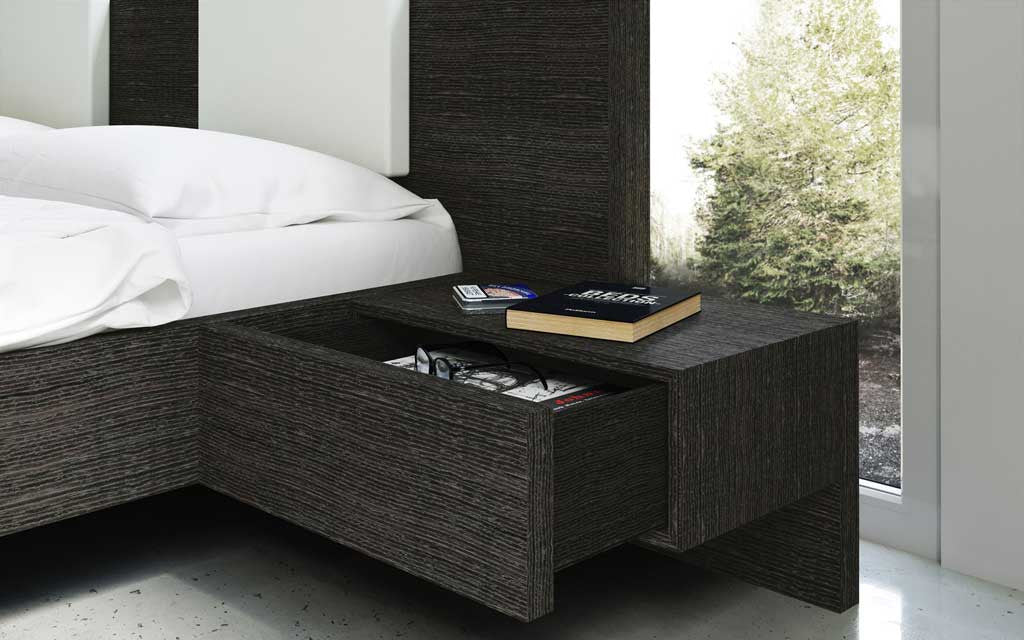 Monroe Bed Gray Oak