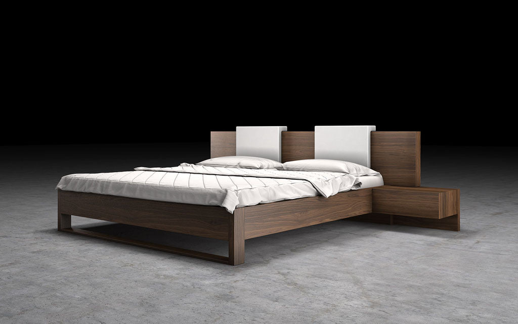 Monroe Bed Walnut