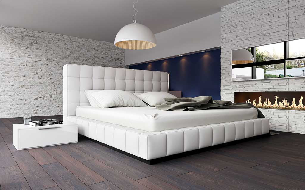 Thompson Bed White