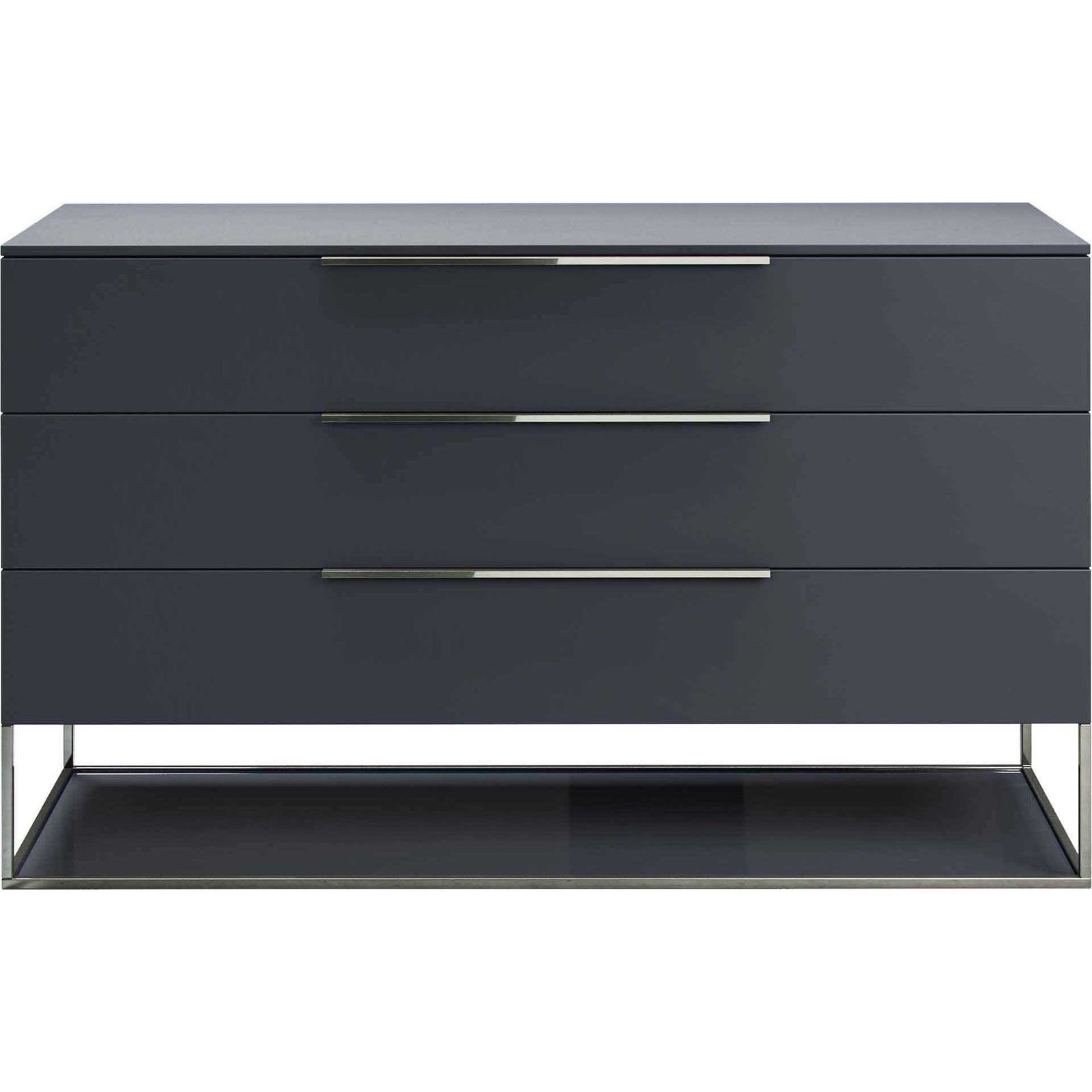 Bowery Dresser Asphalt Matte/Asphalt Glass