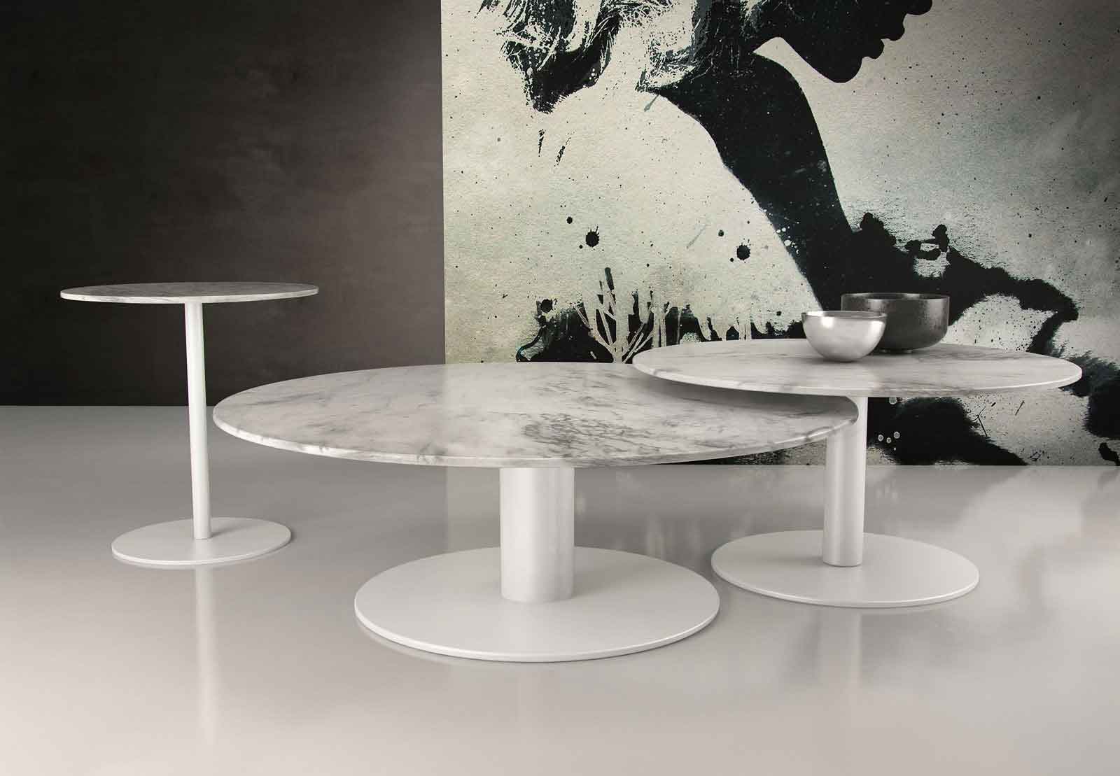 Bleecker Coffee Table White Marble