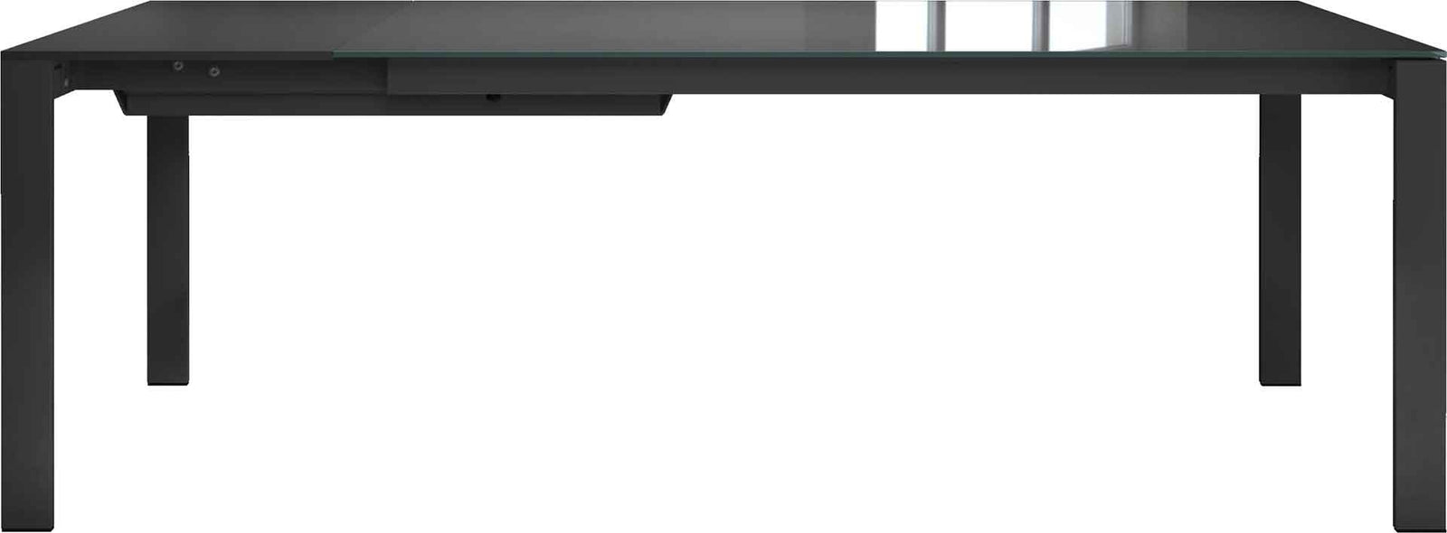 Napoli Dining Table Anthracite Glass/Anthracite