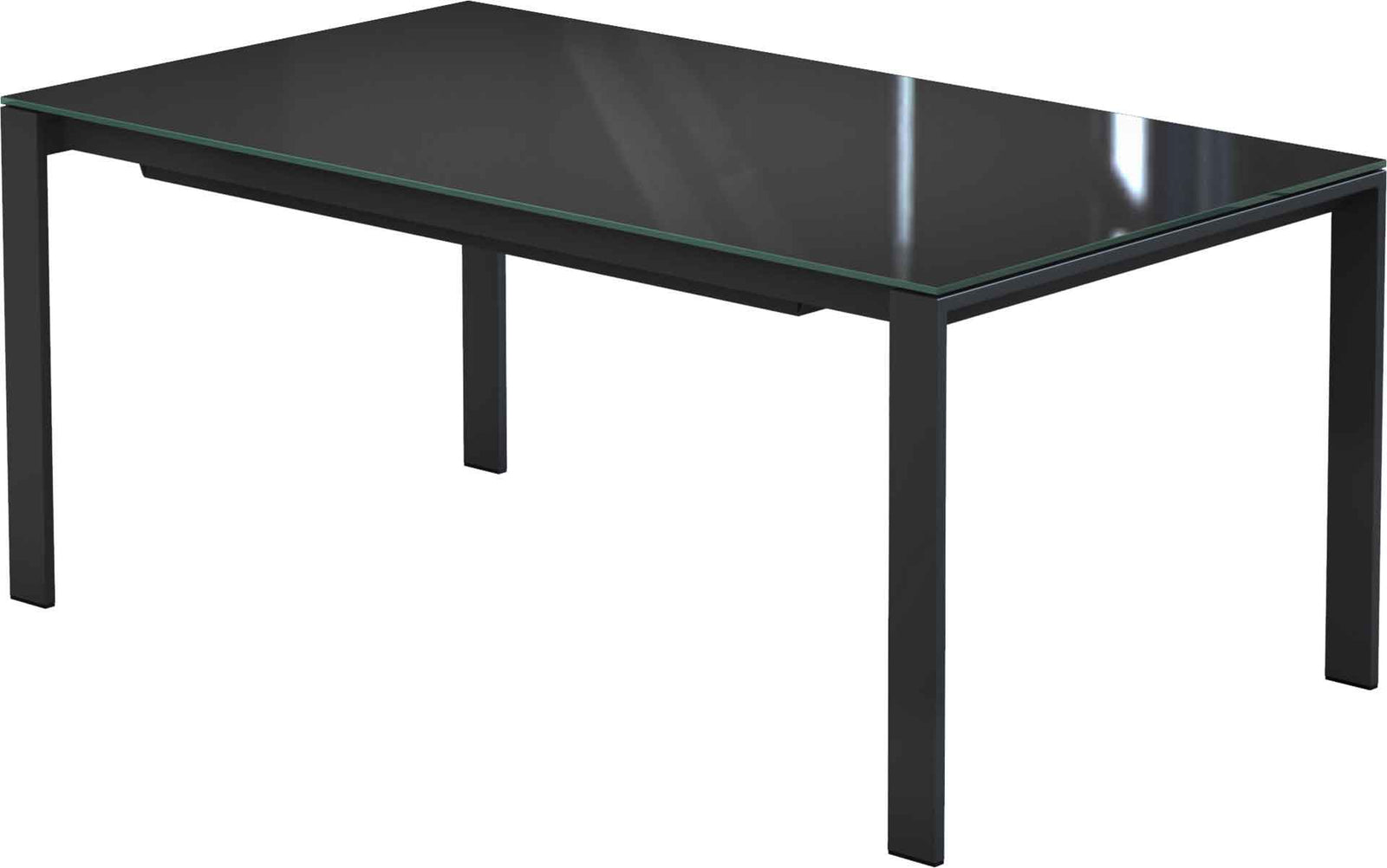 Napoli Dining Table Anthracite Glass/Anthracite