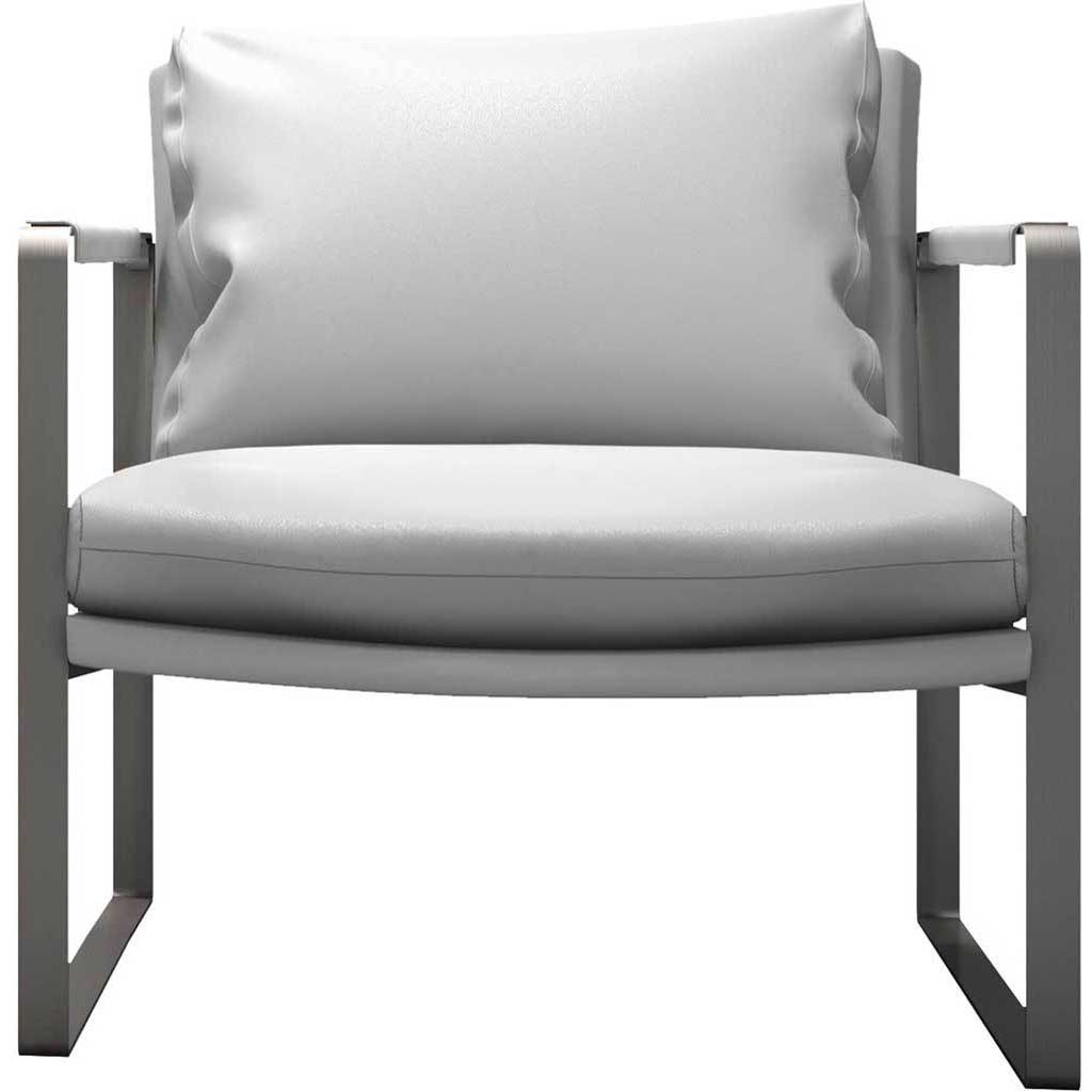 Charles Armchair White