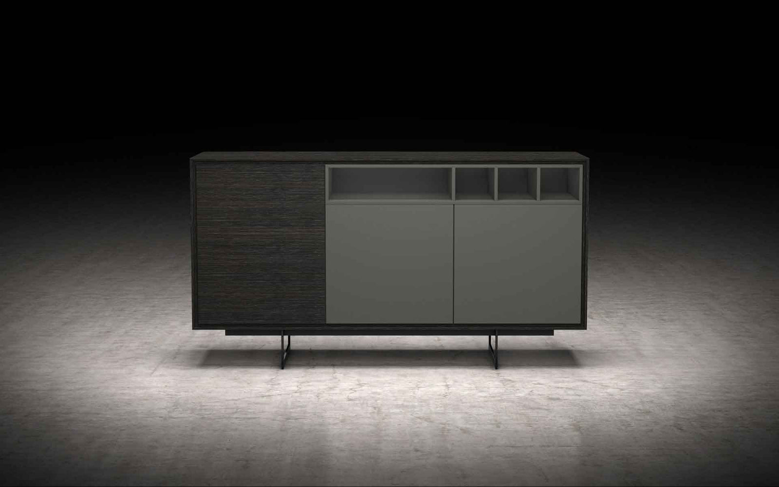 Baxter Sideboard Gray Oak