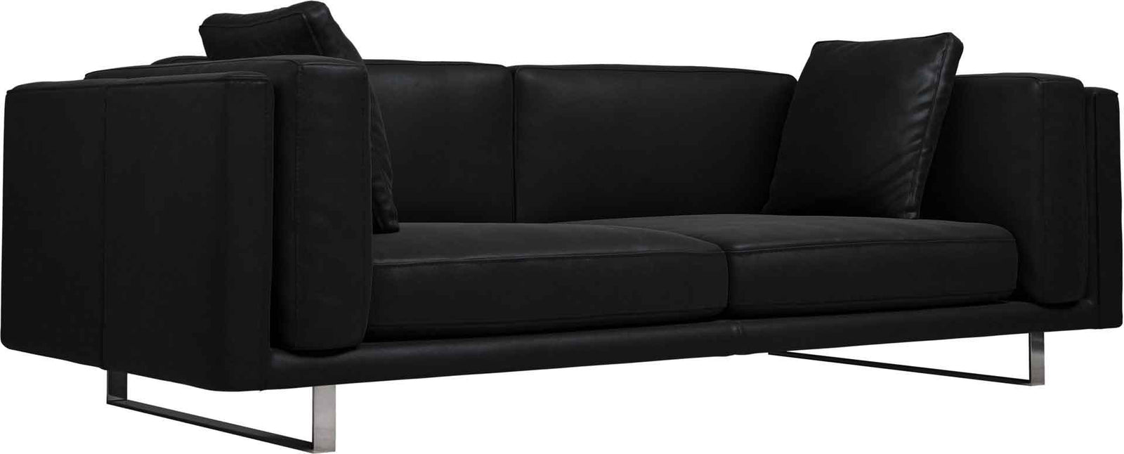 Fulton Sofa Black Brown