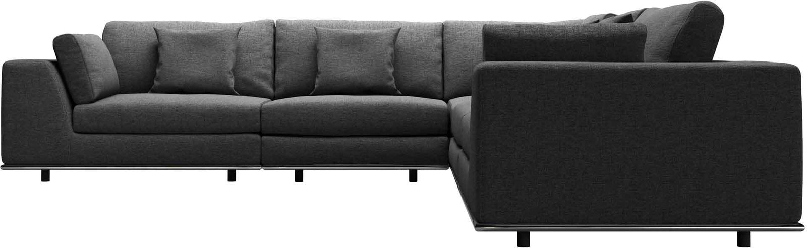 Perry Corner Sofa Shadow Gray