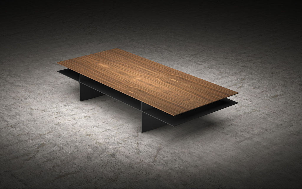 Kensington Coffee Table Walnut/Graphite