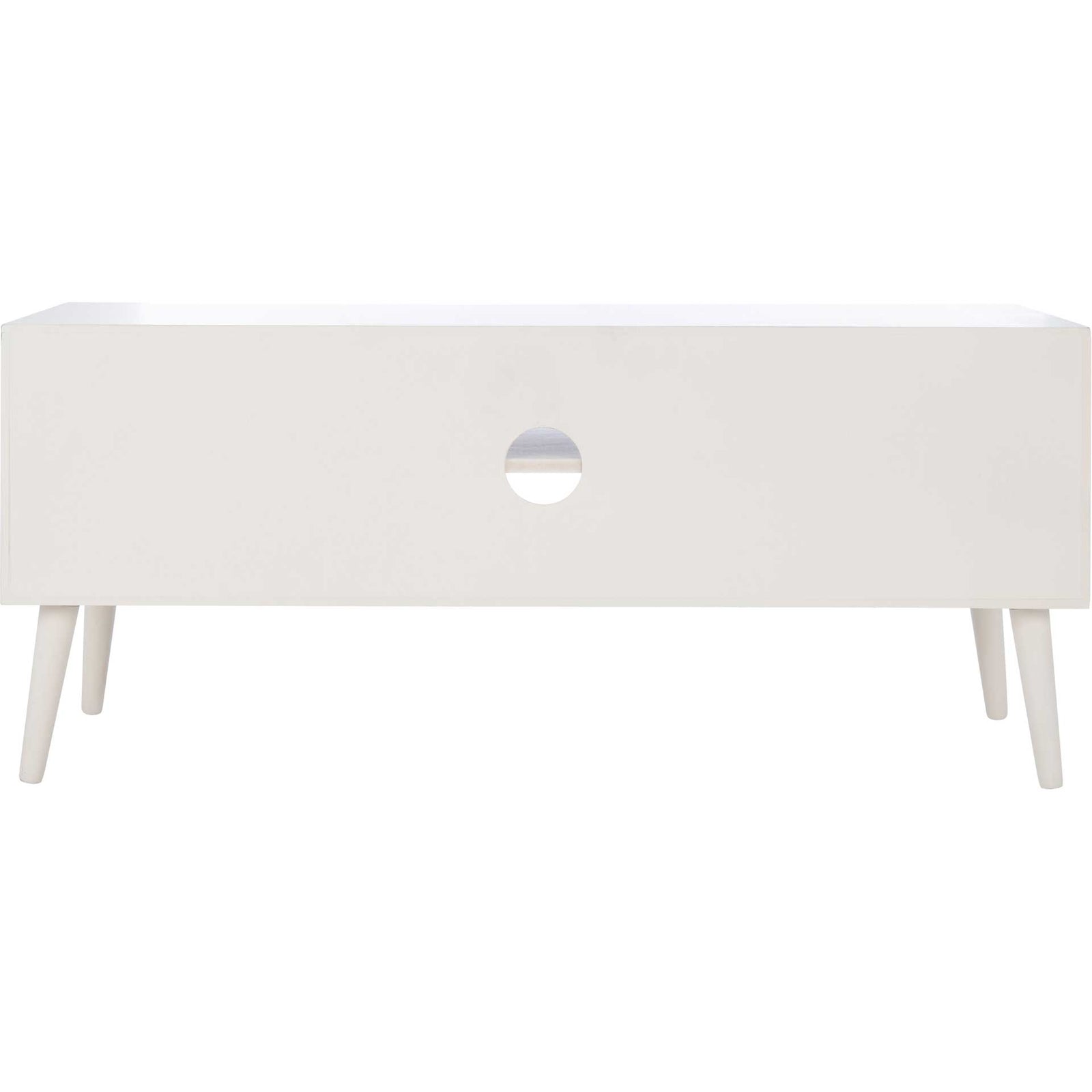 Sorrento 2 Door 1 Shelf Media Stand Distressed White