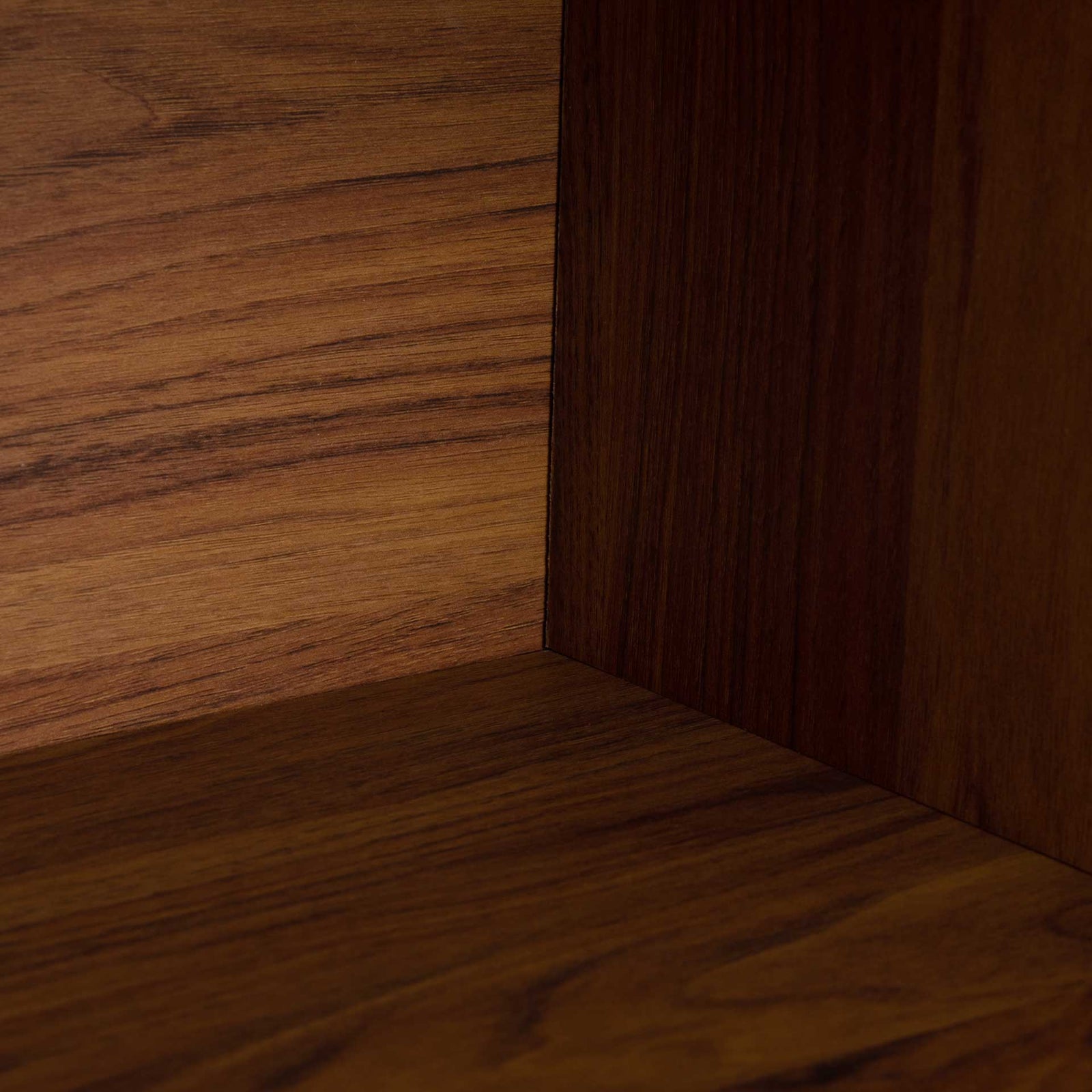 Esme 2 Shelf Media Stand Walnut