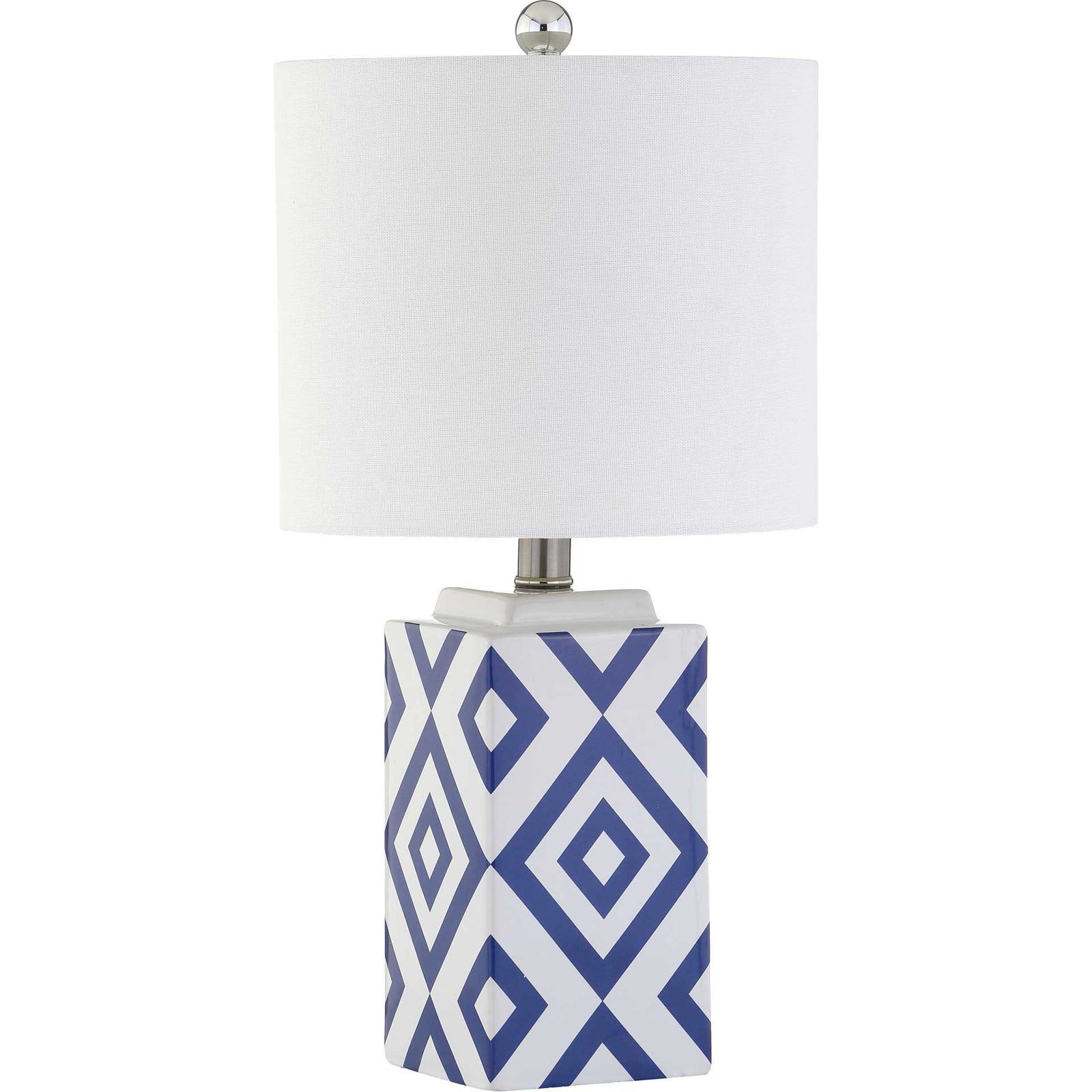 Lucian Table Lamp White/Blue