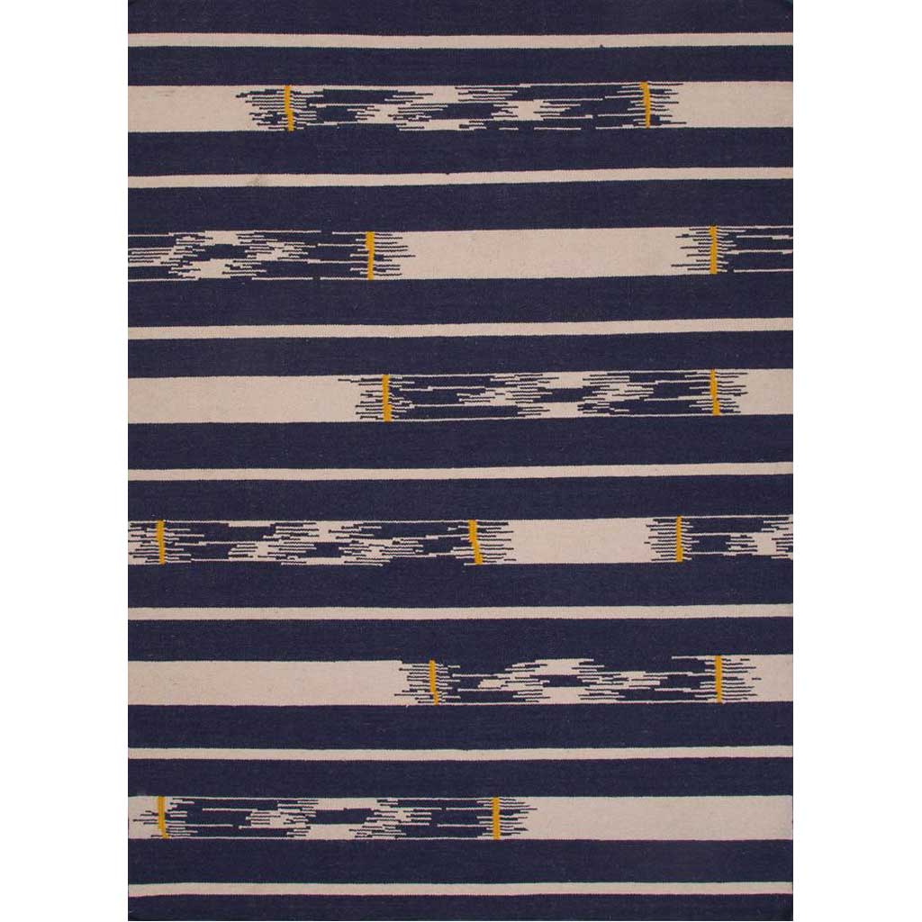 Traditions Sassandra Blue Indigo/Oyster Gray Area Rug