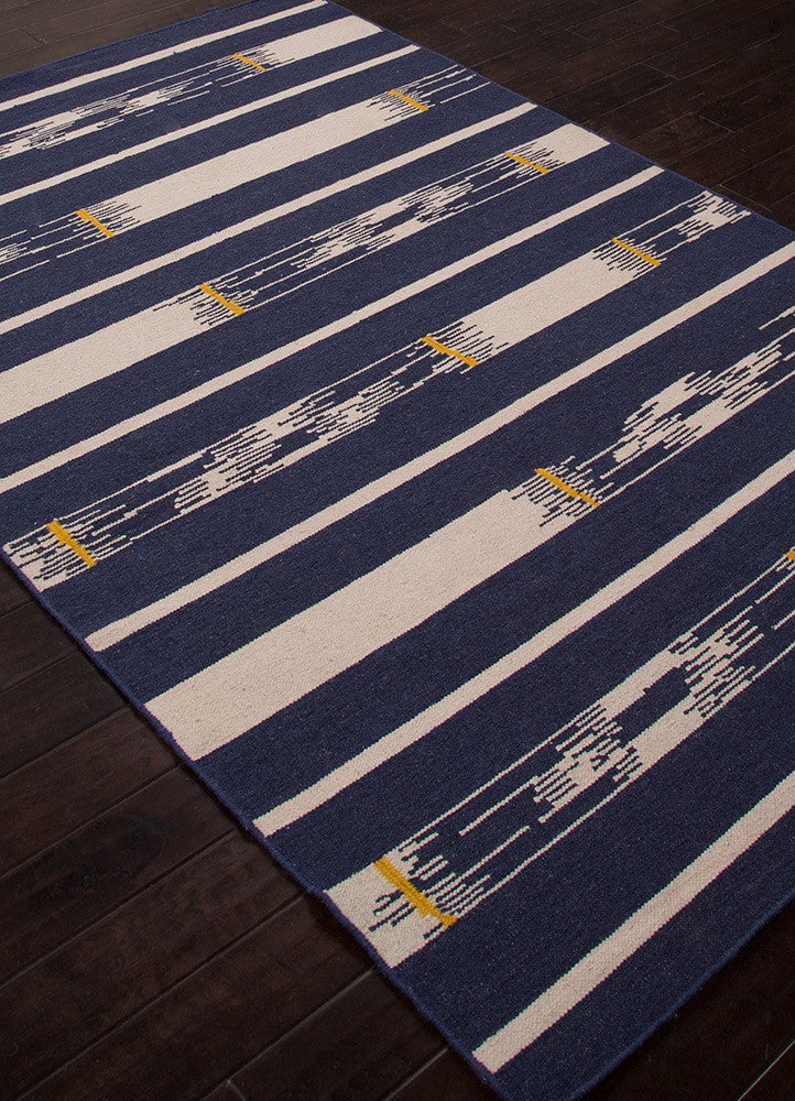 Traditions Sassandra Blue Indigo/Oyster Gray Area Rug