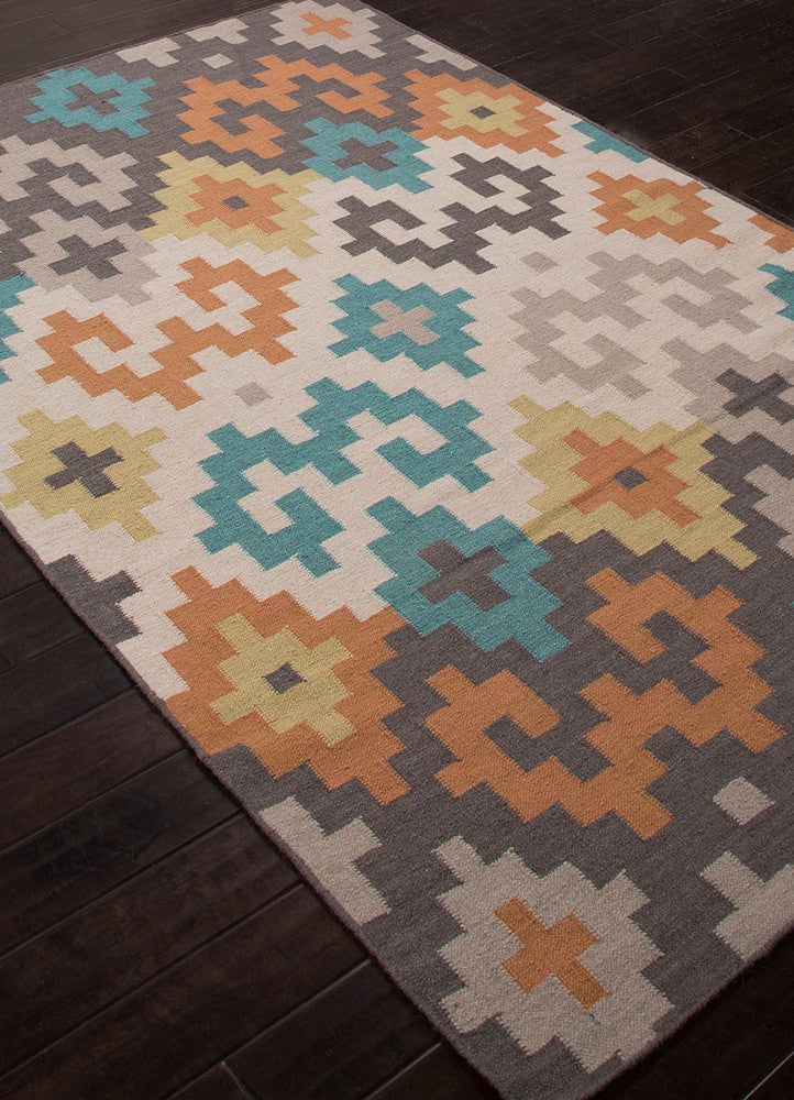 Traditions Prismic Oyster Gray/Pompus Area Rug