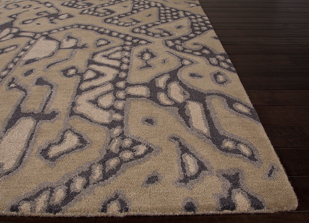 Traditions Maliana Dark Shadow/Olive Gray Area Rug