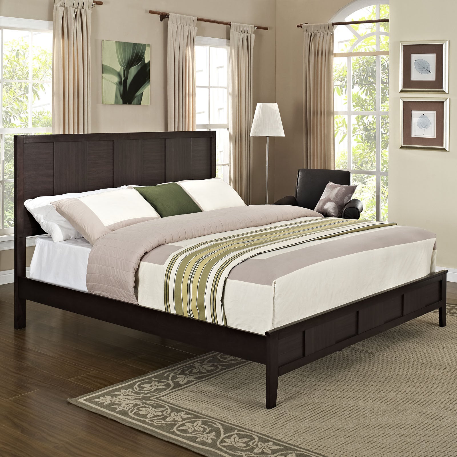 Hale Bed Espresso Dark Brown