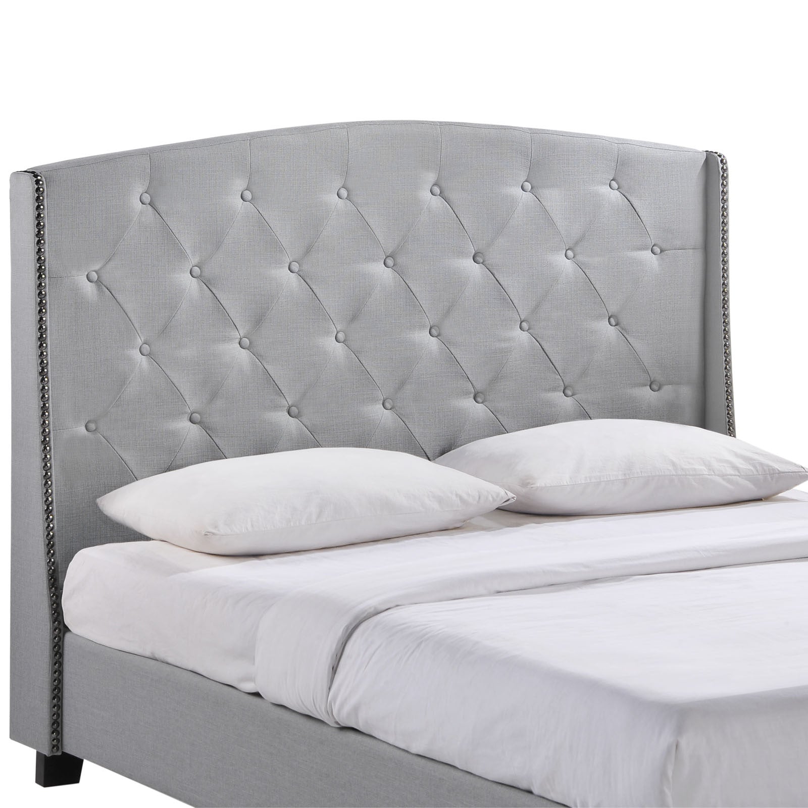 London Queen Bed Gray