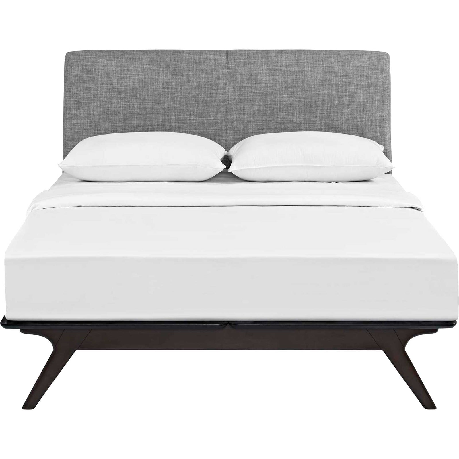 Thames Wood Bed Cappuccino/Gray
