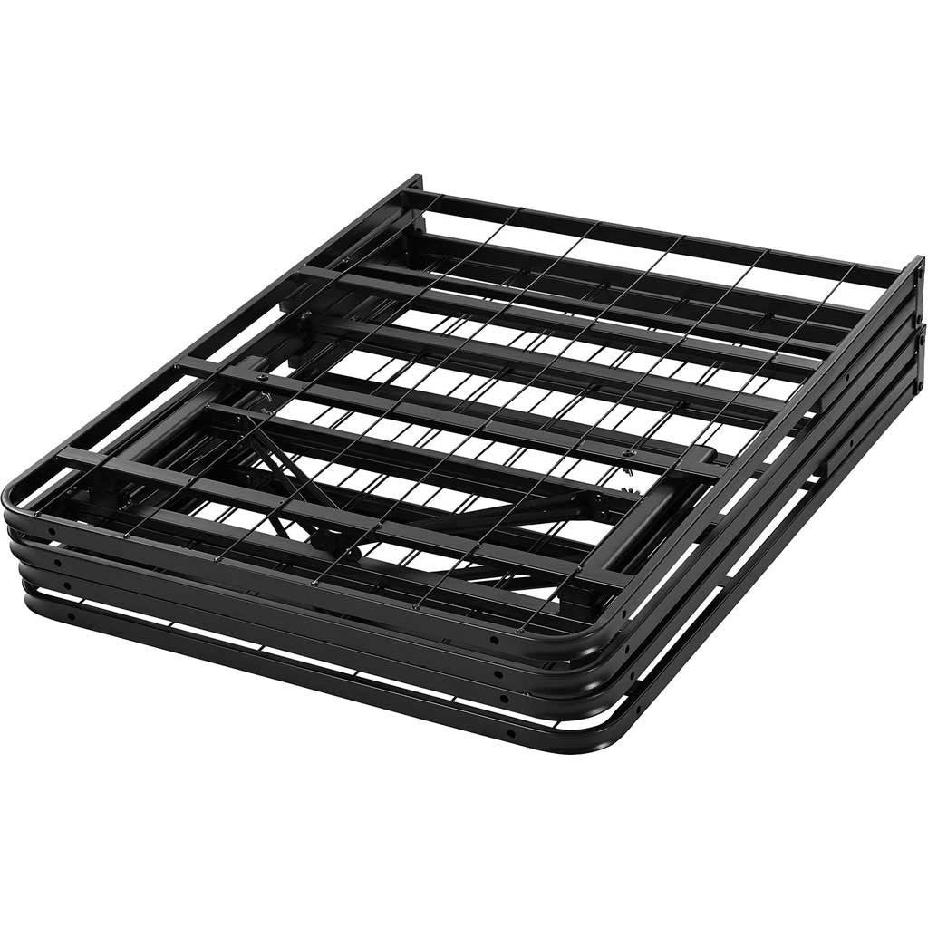 Henry Stainless Steel Bed Brown