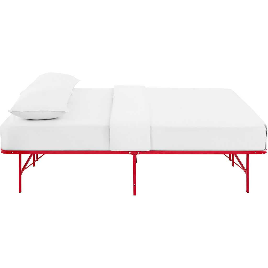 Henry Stainless Steel Bed Red
