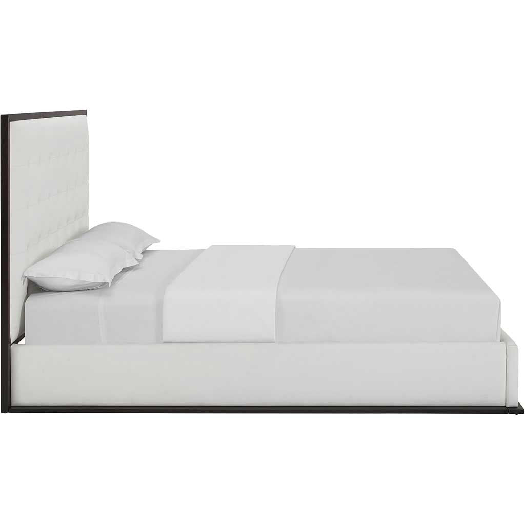 Marina Vinyl Bed Cappuccino/White