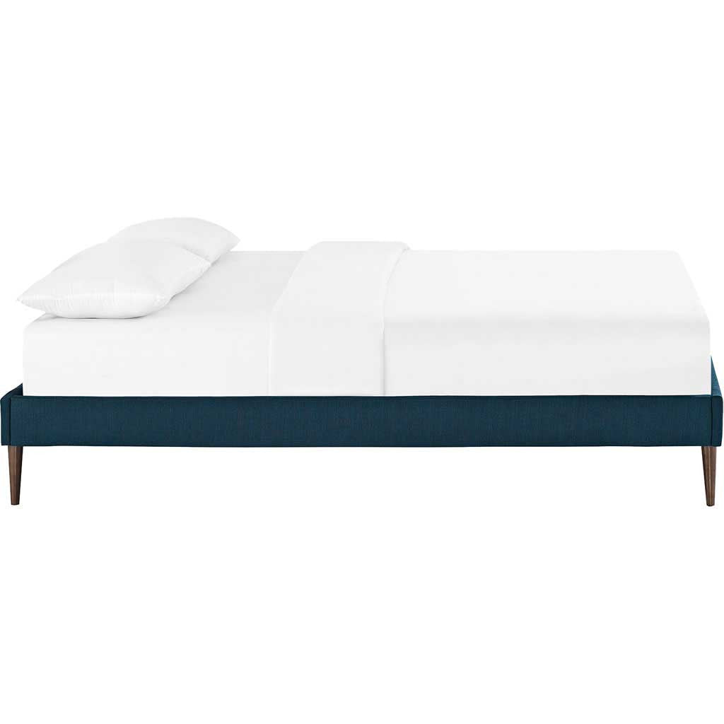Shelton Fabric Bed Azure
