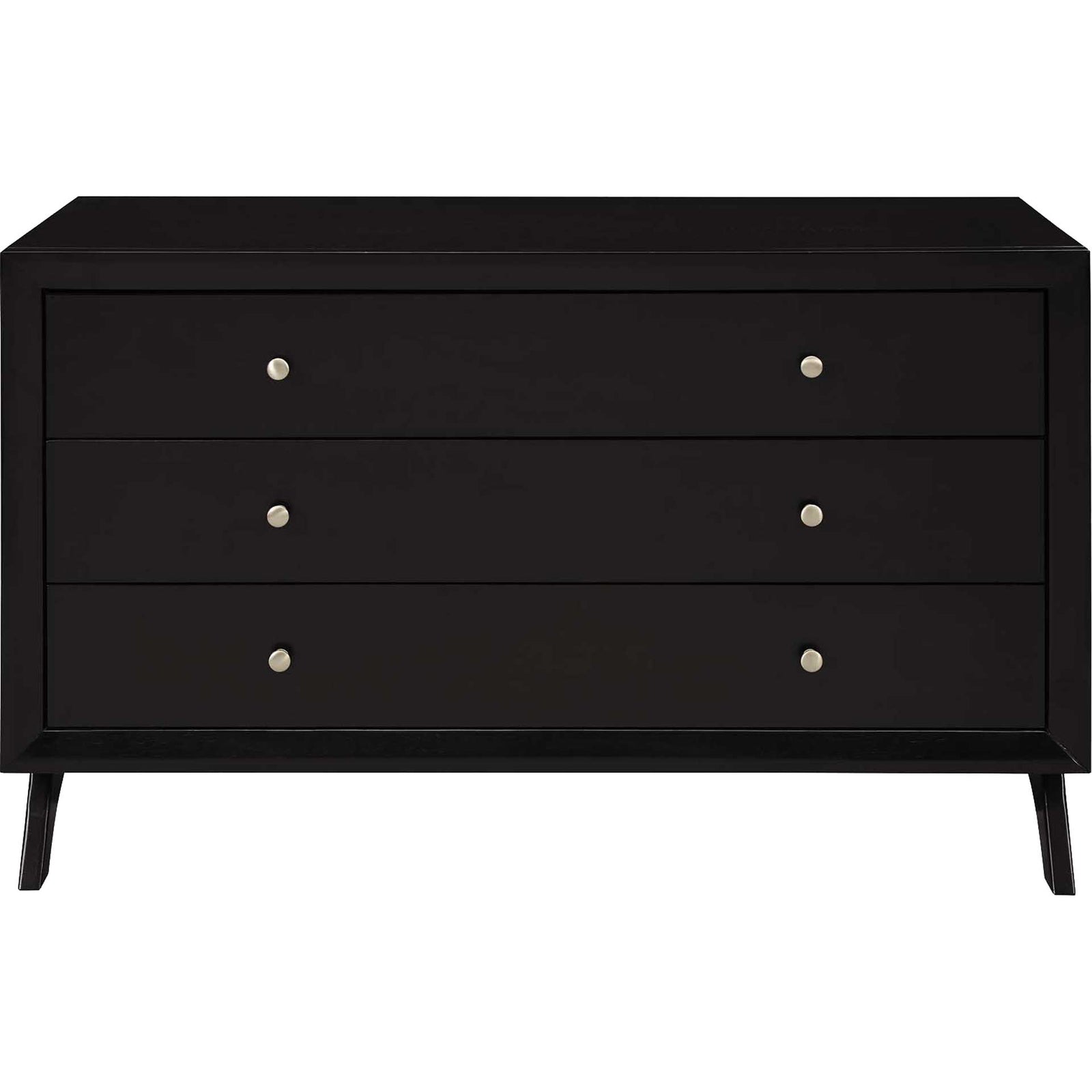 Parker Three-Drawer Dresser Cappuccino