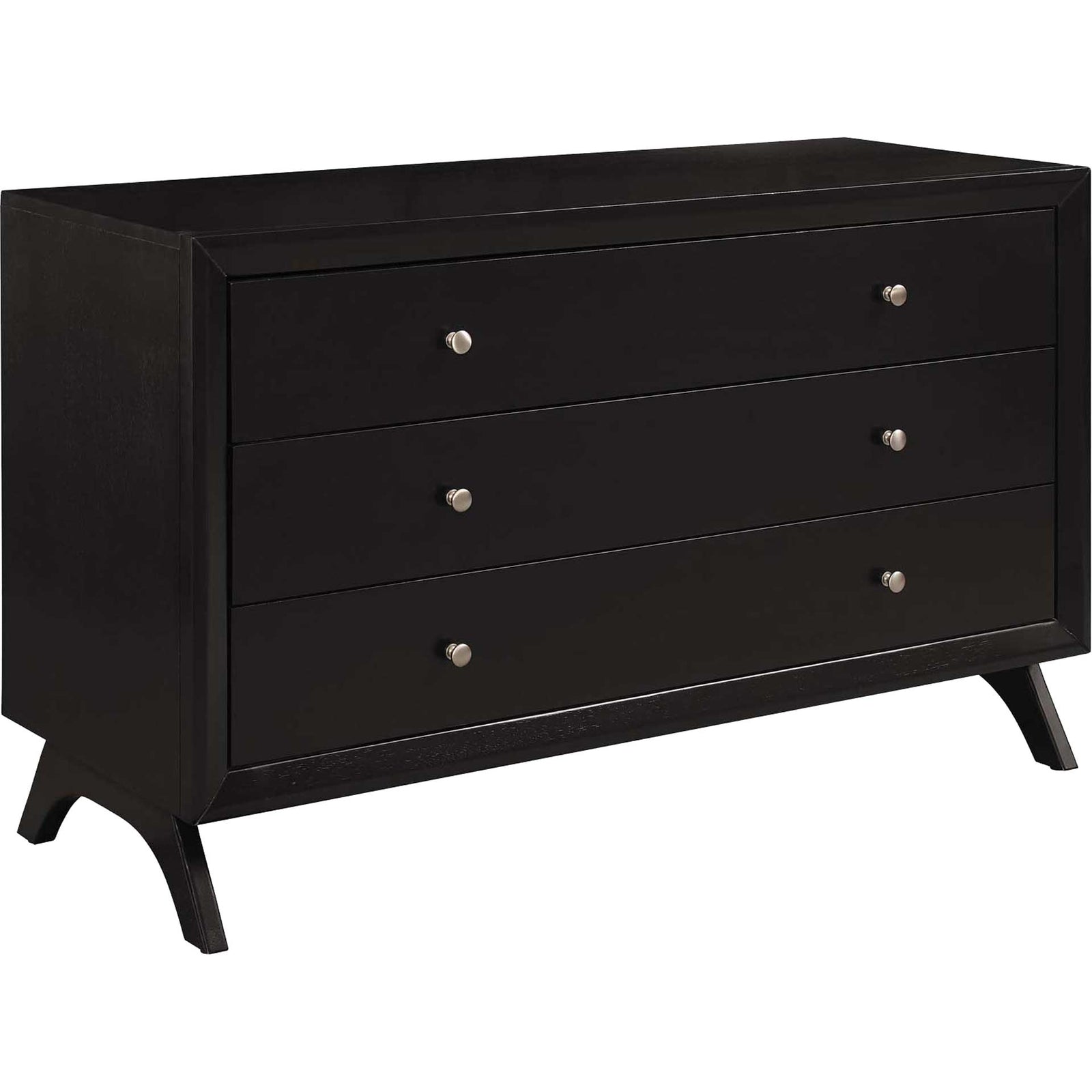 Parker Three-Drawer Dresser Cappuccino