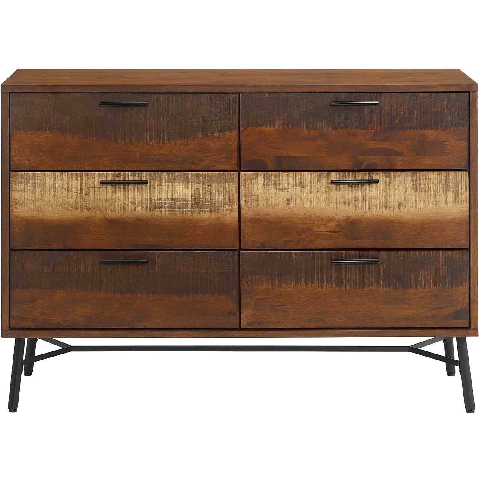 Alamosa Rustic Wood Dresser Walnut