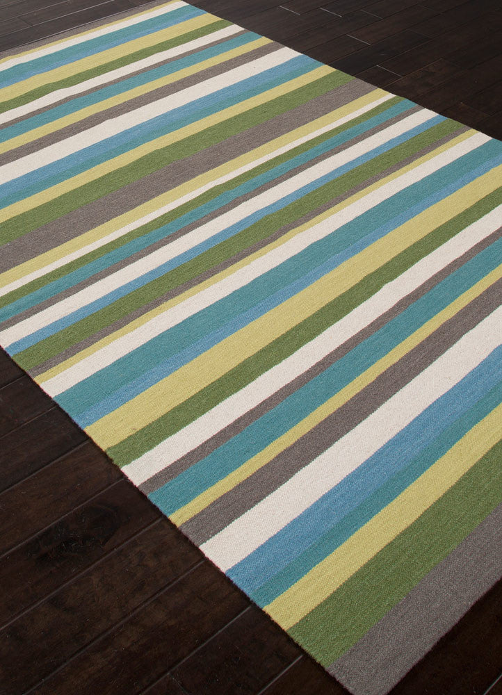 Maroc Kahlib White/Capri Area Rug