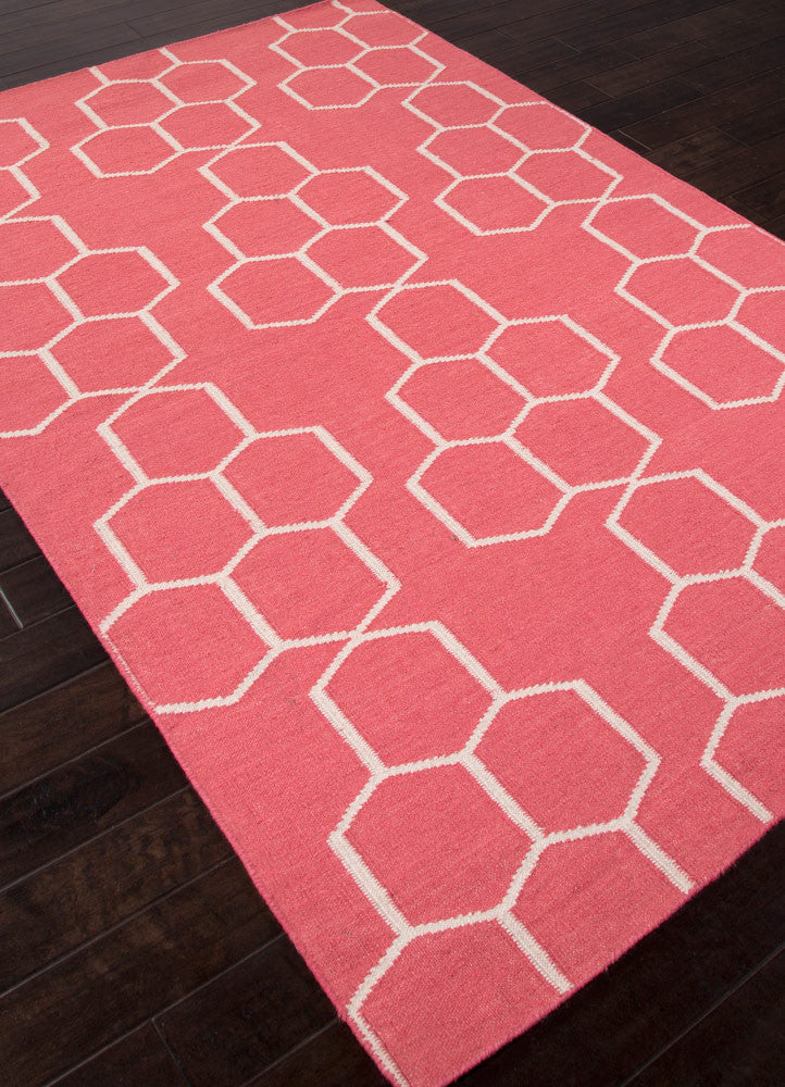 Maroc Abdel Tea Rose/White Area Rug