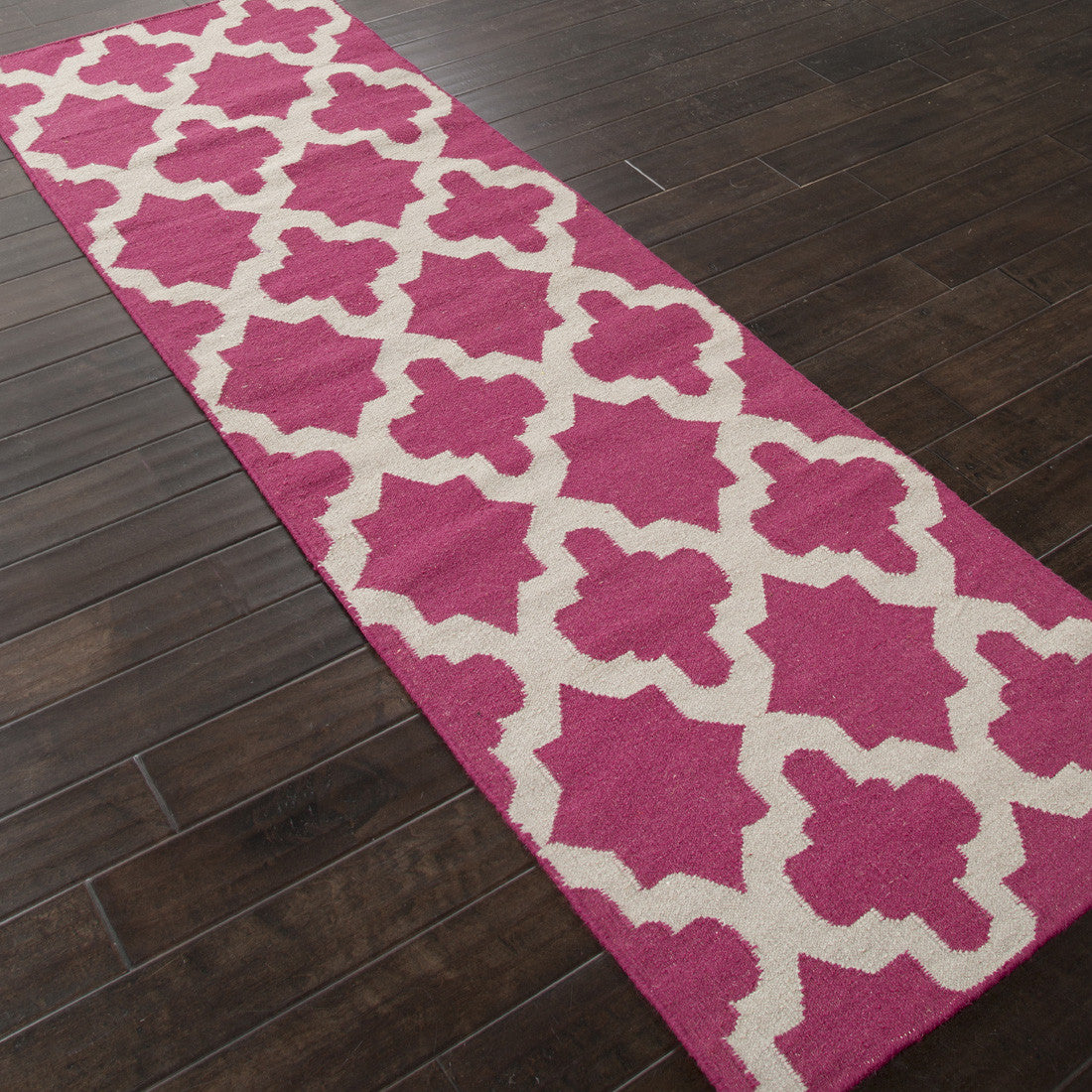 Maroc Aster Medium Magenta Runner Rug