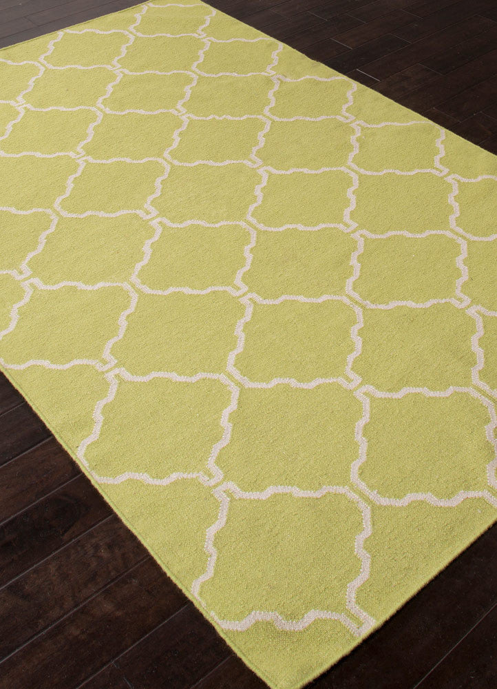 Maroc Delphine Lime Sherbet/White Area Rug