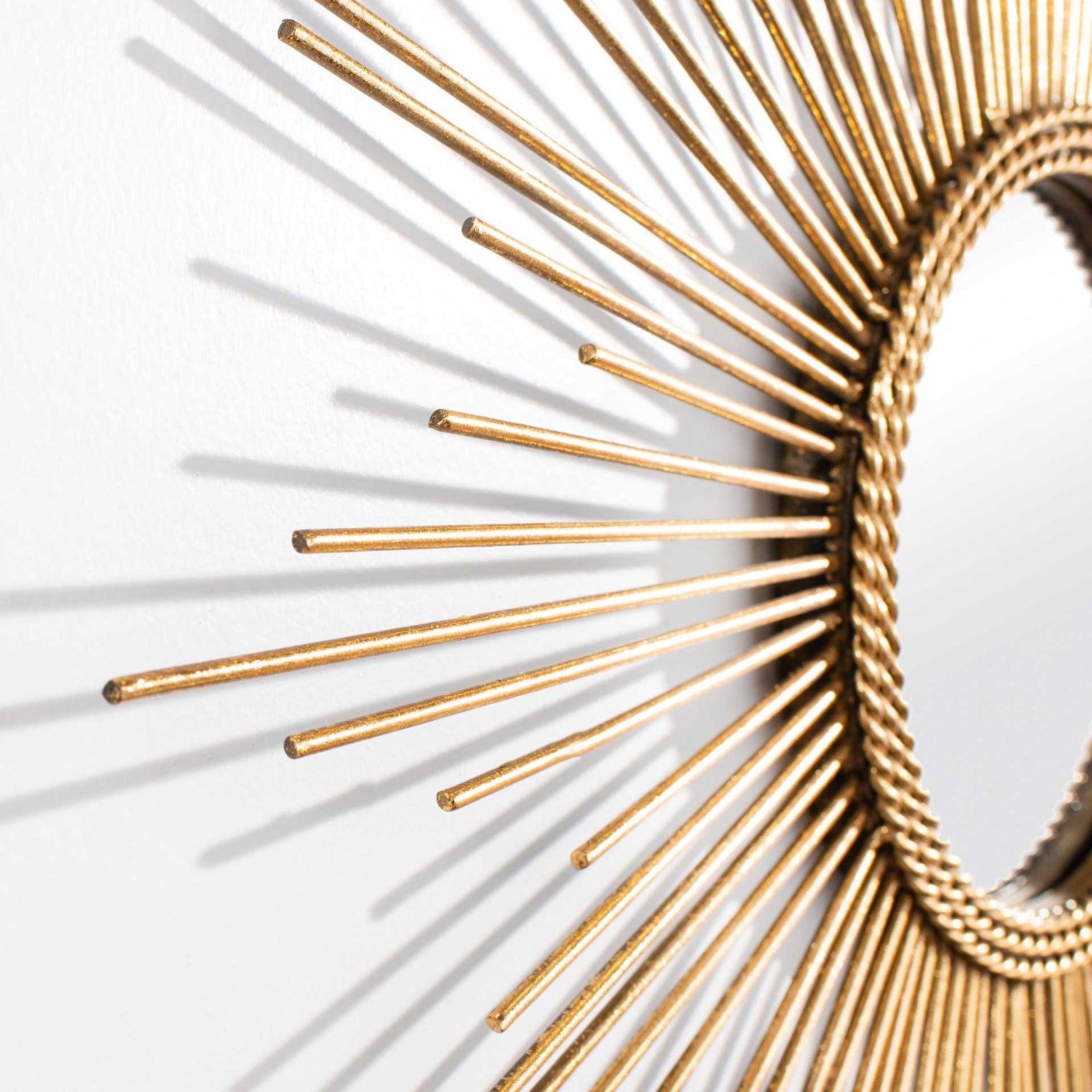 Nayeli Sunburst Mirror Gold Leaf